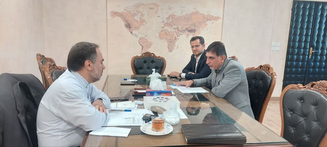دیدار قائم مقام شرکت آبفا فارس با فرماندار شهرستان ممسنی