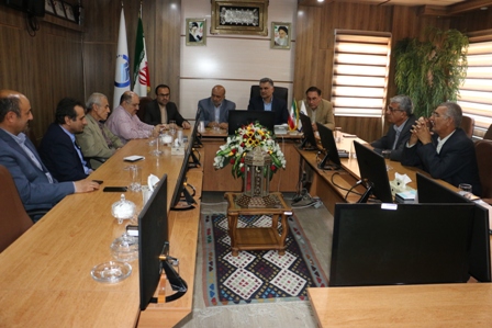 بررسی مسائل آبرسانی به شهرستان ارسنجان  در جلسه ی مدیر عامل شرکت آبفا استان فارس و فرماندار  این شهرستان 