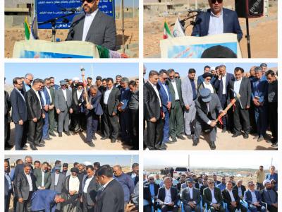 همزمان با گرامیداشت هفته دولت برگزار شد: آیین کلنگزنی و بهرهبرداری از طرحهای آبرسانی شرکت آبفا فارس در شهرستان خفر، با حضور استاندار فارس