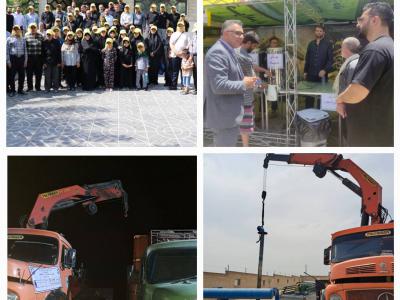 خدمات رسانی شرکت آبفا فارس به زائرین بارگاه اباعبدالله الحسین(ع) در اربعین شهادت آن حضرت، از شیراز تا مرز مهران